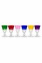 Handcrafted Cut Crystal September Pattern Footed Soft Drink Glass 280ml Suitable for Dining Table Water Glass - 5