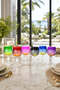Handmade Bohemia Crystal Neon Drop Coffee Side Water Glass - 3