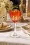 Handmade Drop Cut Crystal Stemmed Goblet 165Cc - 6