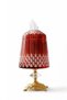 Handcrafted Drop Pattern Covered Pedestal Napkin Holder Candle Holder - 5