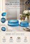 Cutting Crystal Decor Gold Detail 2-Piece Tableware Bowl - 2