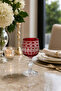 Handmade Bohemia Crystal Haven Pattern Special Design Water Glass 1 Piece