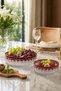Handcrafted Cut Crystal Royal Pattern Luxury Fruit Bowl Presentation Bowl 25-19cm - 8