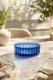 25cm Crystal Cut Decor Fruit Bowl Tableware Bowl - 8