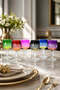 Handmade Bohemia Crystal Neon Drop Coffee Side Water Glass - 8