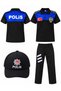 Unisex Polo Collar Turkish Civil Society Police Costume Children's Outfit 1 - 5