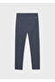 Navy Blue Boys' Chino Lace-Up Trousers 7568 - 5