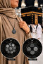 Men's Steel Necklace - Double Protective Armor Necklace with 12 Prayers Celcelütiye, Evil Eye Prayer, Rufai Rose - 5