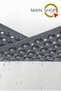 2 Pieces of Non-Slip Bath and Shower Mats with Suction Cups for Shower Cabin and Bathtub 36X69.5 cm M-162 - 3