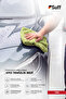Lilie Microfiber Car Cleaning Cloth Multi-Purpose Large Car Washing and Detailing Cloth 70X50 cm Green - 2