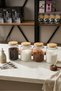 4-Piece Vacuum Bamboo Lid Glass Storage/Organization Jar 800 ml - 4