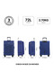 Elite 24" Soft Luggage - Blue + 2-Year - 6