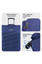 Elite 28" Soft Luggage - Blue + 2-Year - 4