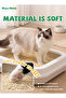 Tofu Cat Litter 7L (2.5kg) – Fast Clumping, Low Dust & Low Tracking, Flushable Plant-Based Cat Litter with Odor Control, Original Scent 1 Pack - 8