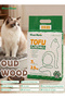 7L, 2.5KG, Tofu Cat Litter Oud Wood Scent, Premium Clumping Cat Litter, Strong Odor Control, Low Dust, Flushable, Anti Tracking, Soft Pellets