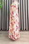 Flora Dress Modal Fabric Women's Fuchsia Collar Openable Buttoned Comfortable Cut Hijab Dress - 2