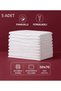 Cotton 50X70 White Zippered Pillowcase |   Inner Lining |   5 Pieces