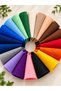 Dark Green Felt Fabric Suitable for Handicrafts and Gift Use – 160 Gr 100X100 cm (1 Meter) - 3