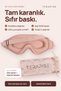 3D Pro Sleep Eye Patch Goggles / Blocks 100% of Light / Does Not Cause Eye Pressure (Pudra)