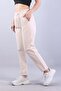 4924 elastic waist button detailed trousers - 4