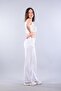 5193 Loose Fit Linen Pants with Elastic Waist - 4
