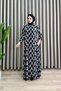 Nefi̇se Dress Viscose Fabric Women's White Dress with Pockets and Buttons Throughout the Dress - 4