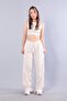 5424 Casual Pants with Elastic Waist and Pockets - 2