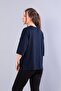 11066 side slit modal fabric loose o-neck t-shirt - 3