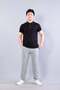 4668 modal t-shirt with collar and cuff accents - 4