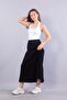 6734 muslin layered long skirt - 2