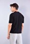 110 Polo Collar Zippered Self-Twill T-Shirt - 3
