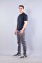 4666 modal v-neck striped t-shirt - 5