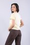 10620 the Vacation Club Lemon Printed O-Neck T-Shirt - 4