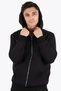 5487 Zippered Hooded Kangaroo Pocket 3 Thread Ribbed Sweat - 3