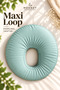 Piercing Pillow, Maxi Loop, Extra Large Ear Cavity, 30 cm Diameter, Turquoise