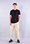 8342 Modal Overdo Written O-Neck T-Shirt - 4