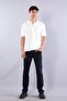 10029 polo collar zippered short sleeve t-shirt - 4