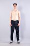936 Elastic Waist Honeycomb Fabric Trousers