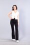 10836 sleeveless o-neck blouse with zipper accessory - 7