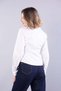 8307 (4037) multi-buttoned and gathered front shirt - 3