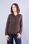 7423 Waist-Slit Shirt Without Pockets