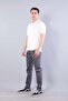 4666 modal v-neck striped t-shirt - 5
