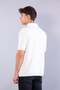10029 polo collar zippered short sleeve t-shirt - 3