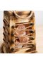 Pyramid Wooden Himalayan Salt Lamp (with Button) - 3