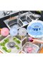 3 Pcs 2 Stage Silicone Touch Sink Plug Drain Stopper Strainer - 7