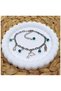 Sea Themed Agate Natural Stone Women's Anklet - 2