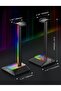 Headphone Stand with USB-C and USB Ports, Desk Gaming Headset Stand with 7 Color Modes - 5