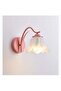 Modern Flower-Shaped Metal Wall Lamp,Rustic Bedside Sconce for Bedroom,Corridor and Stairs - 4