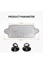 Foldable Car Windscreen Cover, UV Dust Water Protection Cover in All Weather (200 x 70cm) - 2