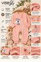 Unisex Baby Romper Long Sleeve Zippered Cotton Elephant Printed - 2